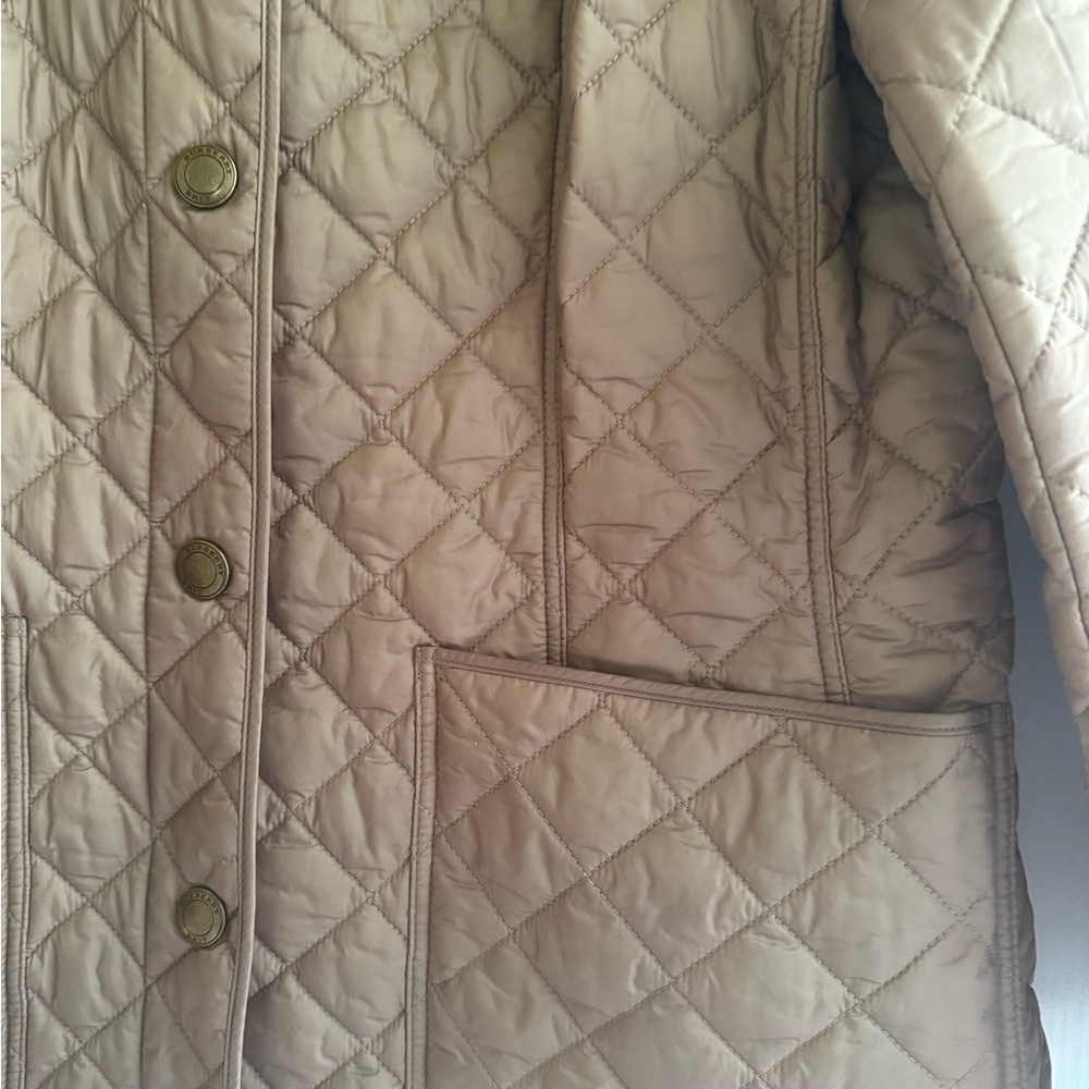 Burberry Brown Quilted Utility Jacket - Picture 3 of 6